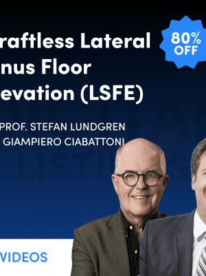 Graftless Lateral Sinus Floor Elevation (LSFE)
