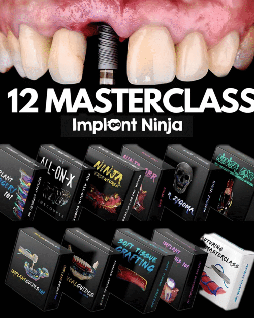 The Ultimate Implant Ninja Mastery Pack: 12 Courses to Master Implantology!